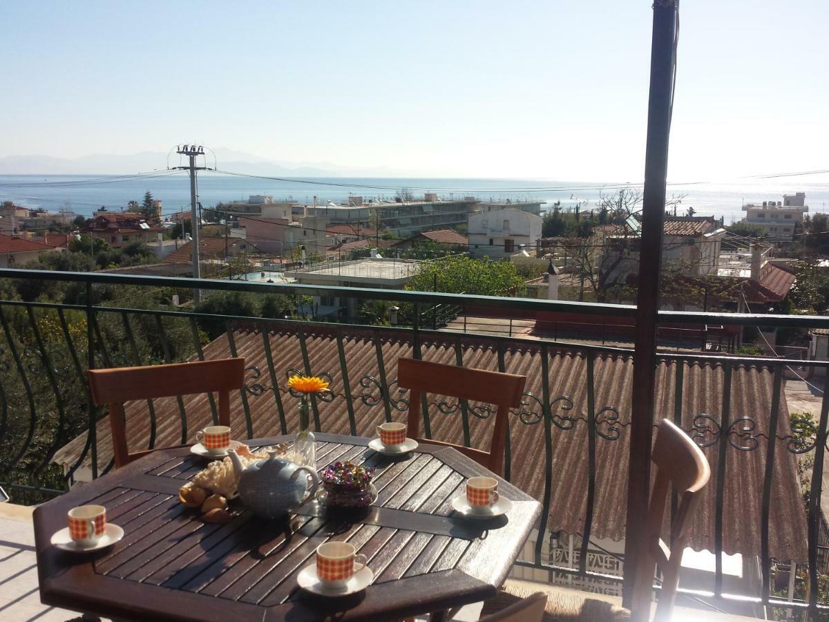הוילה ארטמידה Smile House Near Athens Airport 300M From The Sea מראה חיצוני תמונה